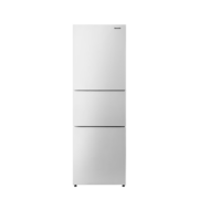 松下（Panasonic）冰箱265升家用三门冰箱60cm超薄小自由嵌入式银离子kang菌风冷无霜优选NR-EC26WPA-W