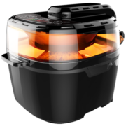利仁（Liven）空气炸锅可视家用10升大容量智能无油电炸锅蒸汽炸锅 多功能空气炸烤箱空气锅薯条机KZ-D1001