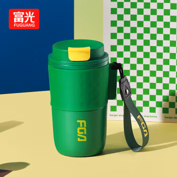 PLUS会员：富光 DAZ4107 保温杯 500ml 桃桃粉
