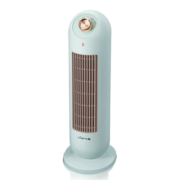 小熊（Bear）取暖器暖风机电暖气家用大面积电暖器小型立式热风机快速取暖电器桌面电暖风DNQ-C20B1（绿色）