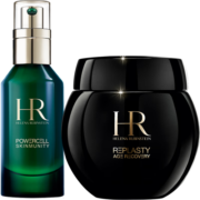 赫莲娜HR黑绷带面霜50ml+绿宝瓶精华50ml护肤品套装化妆品生日圣诞礼物