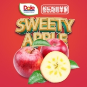 都乐Dole 国产丑苹果 脆甜多汁 中果 净重4.5斤 9-15粒简装