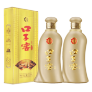 口子窖白酒 5年型2瓶装（含礼袋） 纯粮食白酒安徽送礼 46度 500mL 2瓶