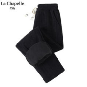 La Chapelle City 拉夏贝尔 女士加绒加厚灯芯绒直筒裤