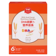 伊威（Eastwes）婴幼儿辅食宝宝面条DHA面180克（20克X9袋）6-36个月适用
