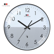 Timess挂钟 电波钟客厅钟表时尚简约北欧时钟表挂墙智能自动对时挂表 p58-A