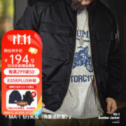 限移动端：MADEN 马登 复古MA1飞行员夹克棉服 TW2307222