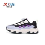 XTEP 特步 女童鞋2023秋冬新款儿童运动鞋女中大童皮面鞋子678414324807