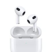 20点开始：Apple 苹果 AirPods 3 MagSafe充电盒版 半入耳式真无线蓝牙耳机 白色