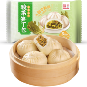 plus会员：同庆楼 酸菜笋丁包480g 早餐 素菜包