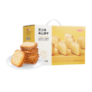 PLUS会员：京东京造 芝士味夹心饼干400g *3件