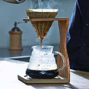 HARIO 好璃奥 V60 手冲咖啡橄榄木支架5件套