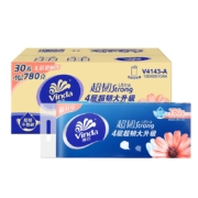 plus会员：维达 无芯卷纸超韧4层78克30卷 加厚 2340克大分量 整箱*2件