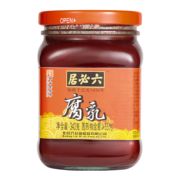 plus会员：六必居 红腐乳 酱豆腐乳火锅调料 340g 中华老字号