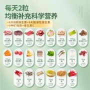 诺特兰德 小蓝丸男士综合维生素BC牡蛎精氨酸叶酸提神精力钙镁锌硒30粒每瓶