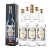 KINMEN KAOLIANG 金门高粱酒 【自营】金门高粱酒58度 白金龙750ml*6整箱装 台版原瓶 纯粮酿造