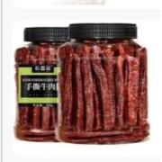 京东百亿补贴：农香森手撕牛肉干内蒙古特产真空熟食 香辣味500g（真牛肉）