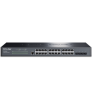 TP-LINK TL-SG5428 24口千兆三层网管交换机 4个光纤口