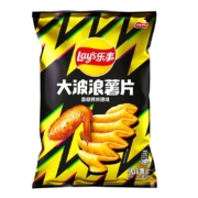 乐事（Lay's）零食 休闲食品 大波浪薯片 香脆烤鸡翅味 70g? 百事食品