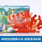 揭秘小世界认知篇-揭秘海洋(0-2岁幼儿启蒙 儿童科普绘本)翻翻+洞洞设计 乐乐趣出品