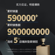 芝华仕（CHEERS）独立袋装弹簧静音床垫家用乳胶席梦思床垫软硬适中护脊厚垫子D026 15天发货（不支持定制） 护脊版1.8*2.0-7天发