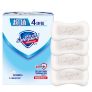 PLUS会员：Safeguard 舒肤佳 纯白清香香皂 115g*4块