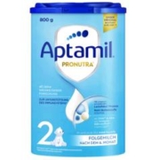 Aptamil 爱他美 德国产爱他美较大婴儿奶粉2段易乐罐6-10 800g/罐罐装白金