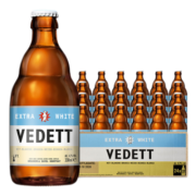 VEDETT/白熊 比利时原装进口 精酿啤酒 白啤 啤酒330ml*24瓶 330mL 24瓶