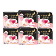 kotex 高洁丝 蜜桃小姐透气安睡裤安心裤L号12条臀围85-105cm夜安裤裤型卫生巾