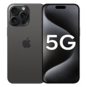 Apple 苹果iPhone15ProMax (A3108) 新品5G手机 黑色钛金属 256G