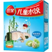 plus会员：三全 儿童水饺 鳕鱼海苔口味 300g 42只 *7件