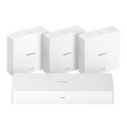 华为（HUAWEI） 【Q6网线版】华为路由器分布式子母路由Q6全屋wifi6+mesh双频5G Q6路由器1母3子套装【免费上门安装】