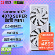 GAINWARD 耕升 GeForce RTX 4070 SUPER 踏雪 MINI