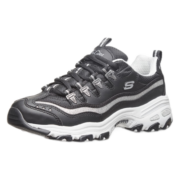 斯凯奇（Skechers）老爹鞋女厚底增高休闲运动鞋子秋季11923/11914黑色/银色BKSL37.0
