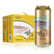 青岛啤酒 山水系列 醉美山水苏州园林 黄啤酒 500ml*12听*3件