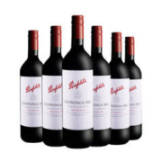 Penfolds 奔富 蔻兰山750ml*6瓶西拉赤霞珠干红葡萄酒 聚会畅饮年货好礼