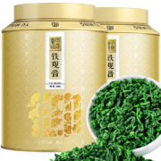 京东百亿补贴:中谷御品 茶叶 安溪铁观音 2023新茶 特级兰花香礼盒500g