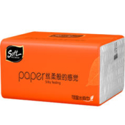 木妈妈 抽纸擦手纸家用纸巾 1包*300张