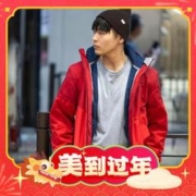 爆卖年货：BIGPACK 派格 男款加绒三合一冲锋衣 300434