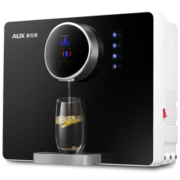 奥克斯（AUX） 净水器家用直饮机加热纯水机壁挂式厨房反渗透饮水机台上式净饮一体机双出水 k75 K75超薄升级款