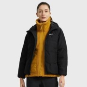 狼爪 羽绒服女式秋冬户外运动休闲防泼水防寒保暖550蓬外套