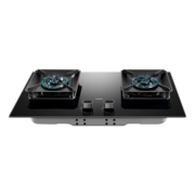 老板（Robam）JZT-57B6D家用燃气灶天然气灶双灶嵌入式 5.2kW大火力猛火灶易打理可调节底盘灶具灶台换灶选老板