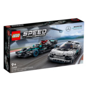乐高（LEGO）积木赛车系列76909梅赛德斯奔驰AMG套装9岁+男孩儿童玩具新年礼物
