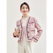 18点开始：SENTUBILA 尚都比拉 小香风夹棉外套 134W51783R162