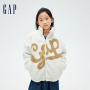 Gap 盖璞 儿童仿羊羔绒立领夹克外套