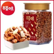 降价！百草味 罐装A+果东北红松子500g