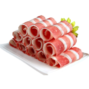 恒都 国产上脑原切肥牛肉卷 300g/盒*4