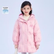 Deesha 笛莎 女童拜年连帽羽绒服