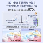 兔头妈妈 官方兔头妈妈儿童牙膏奥拉氟宝宝牙膏68g防蛀牙龋齿分龄1-3-12岁