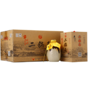 88vip:牛栏山二锅头高度白酒52度珍品十五年400ml*6瓶口感清香型 整箱装